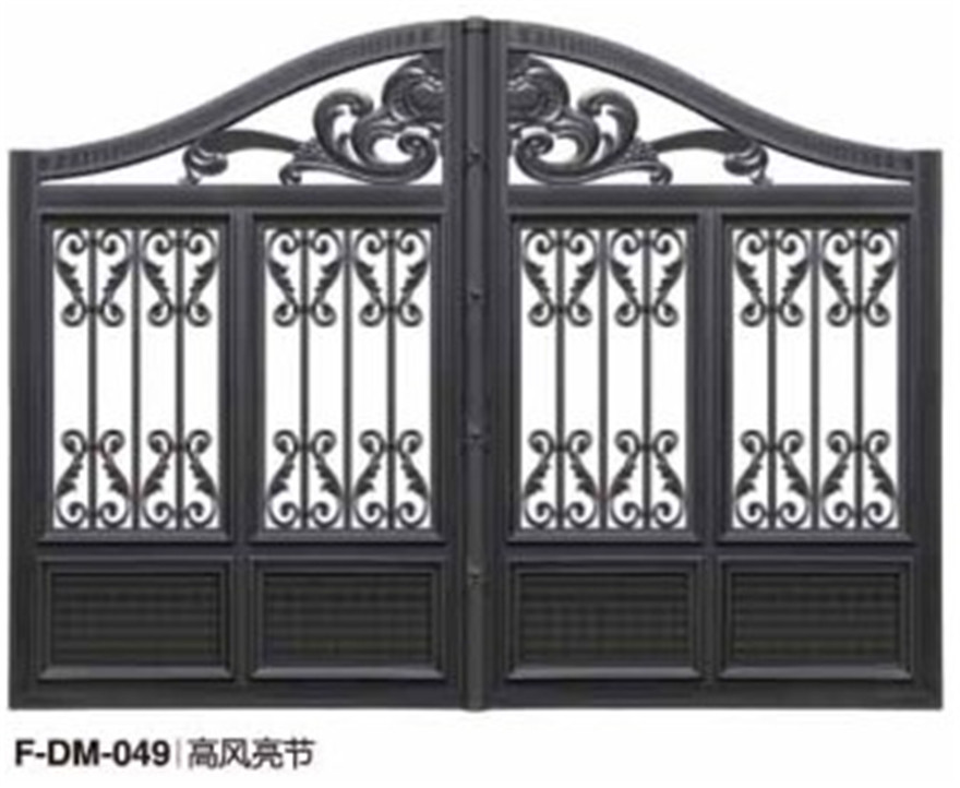 别墅大门豪华铝艺庭院门-贵族华府
