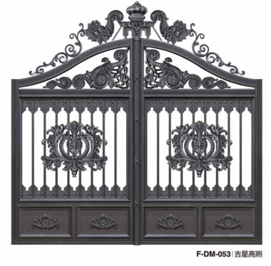 别墅大门豪华铝艺庭院门-贵族华府